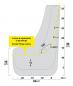 Preview: Splash-Guards Universal, geformte Spritzschutzlappen - Type 4