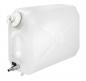 Preview: Wasserkanister mit Metallhahn und Seifenspender - 25 l