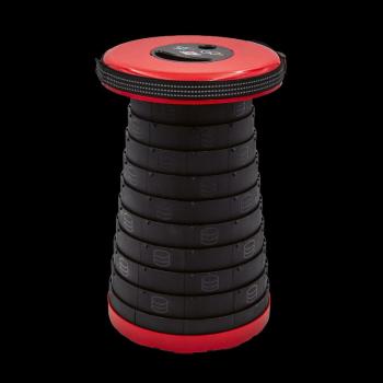 WEDO Teleskophocker Sittogo, rot-schwarz