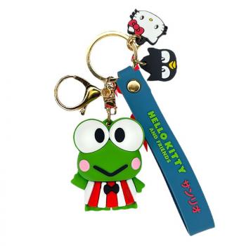 Hello Kitty Schlüsselanhänger "Keroppi", grün