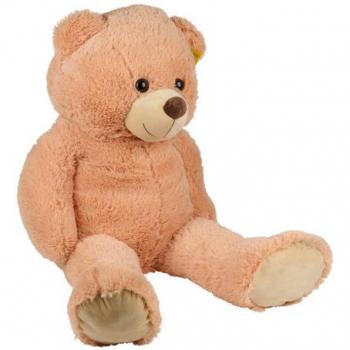 Teddybär, Kuschelbär, hellbraun, XL, 130 cm