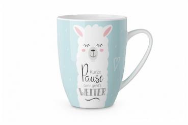 Lavida Kaffeebecher, Kaffeetasse, 250 ml "Schutzengel für dich - weiß"
