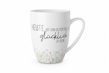 Lavida Kaffeebecher, Kaffeetasse, 250 ml, "Heute ist ein guter Tag, um ..."