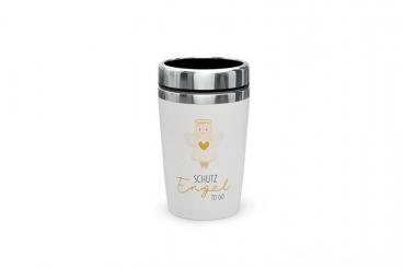 Lavida Thermobecher "Schutzengel für dich - Engel", Kaffeebecher to go, 240 ml