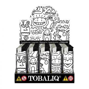 TobaliQ Feuerzeuge, Motiv "Doodle Monster"