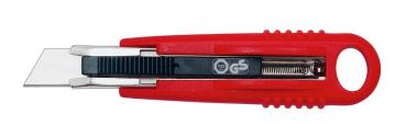 Cutter-Messer inkl. 2 Ersatzklingen, rot