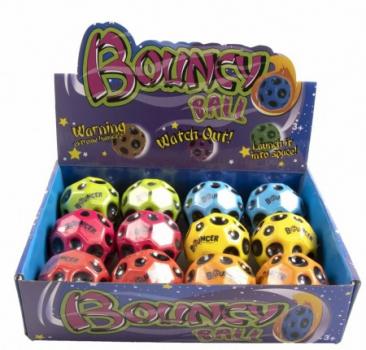 Bouncy Ball "Weltraum", Springball in Neon-Farben, Durchmesser: 6,5 cm