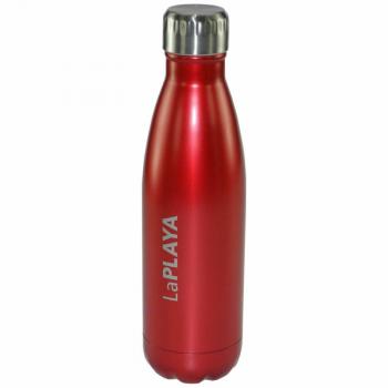 LaPLAYA Thermo Trinkflasche, 0,47 l, rot