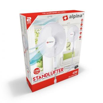 Standventilator 40 cm, 3 Geschwindigkeiten