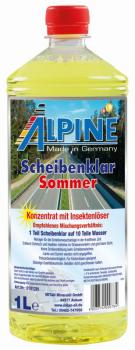 Alpine Scheibenklar Sommer 1:10 Konzentrat