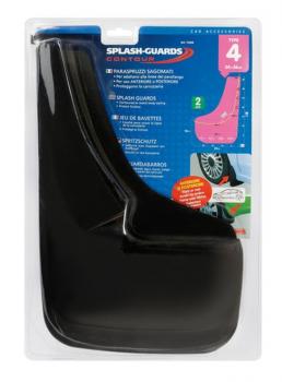 Splash-Guards Universal, geformte Spritzschutzlappen - Type 4