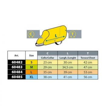 Preview: Hunde-Warnweste, Sicherheitsweste, gelb, reflektierend, Gr. L