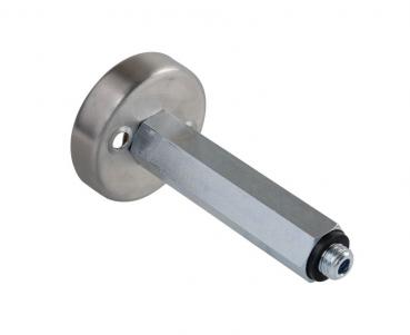 Preview: Lampa LPG-Adapter, Gas-Adapter, Tankadapter, Dish, M12 - 106 mm, Edelstahl