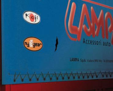 Preview: Lampa Repair-Set für LKW-Planen, Reparaturflicken selbstklebend, 4 Stück, transparent