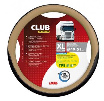 Lampa Lenkradbezug Cub Premium, Lenkradabdeckung, Ø 49/51 cm, Beige