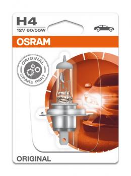 Osram H4 - 12V, 60/55W, Blister-Verpackung