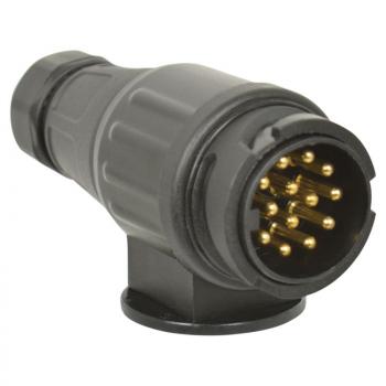 Anhängerstecker 13-pol Jäger 12V ISO 11446