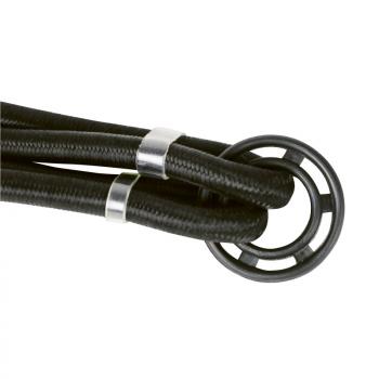 Preview: Dresco Spanngurt, 4 Haken, 2 Spanngurte, 60 cm