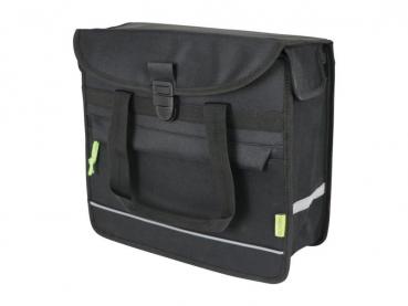 Dresco Einzel Fahrradtasche Basic Shopper 15 Liter - schwarz -, Fahrrad