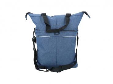 Dresco einzelne Fahrradtasche - blau -, Fahrrad