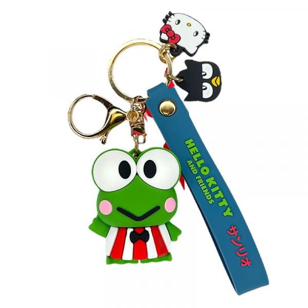 Hello Kitty Schlüsselanhänger "Keroppi", grün