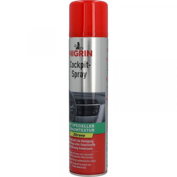 Nigrin Cockpit-Spray Zitrone, 400 ml