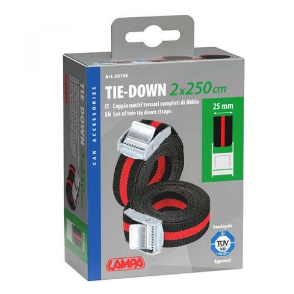 Lampa Spanngurte, 2 Stück, 250 cm