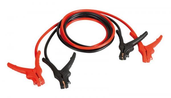 Batteriekabel mit isolierten Zangen, 12V - 300 cm - 400 A - 12 mm²