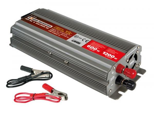 Spannungswandler 600 W, 24V DC auf 220V AC