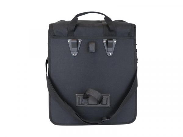 Dresco Fahrrad-Schultertasche - 20 Liter -, schwarz, Fahrrad