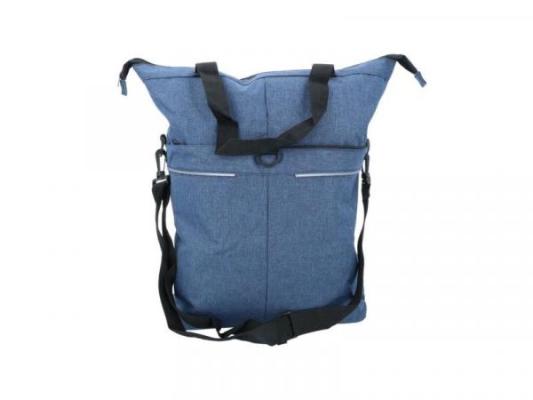 Dresco einzelne Fahrradtasche - blau -, Fahrrad