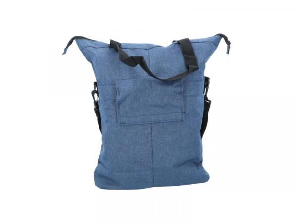 Dresco einzelne Fahrradtasche - blau -, Fahrrad